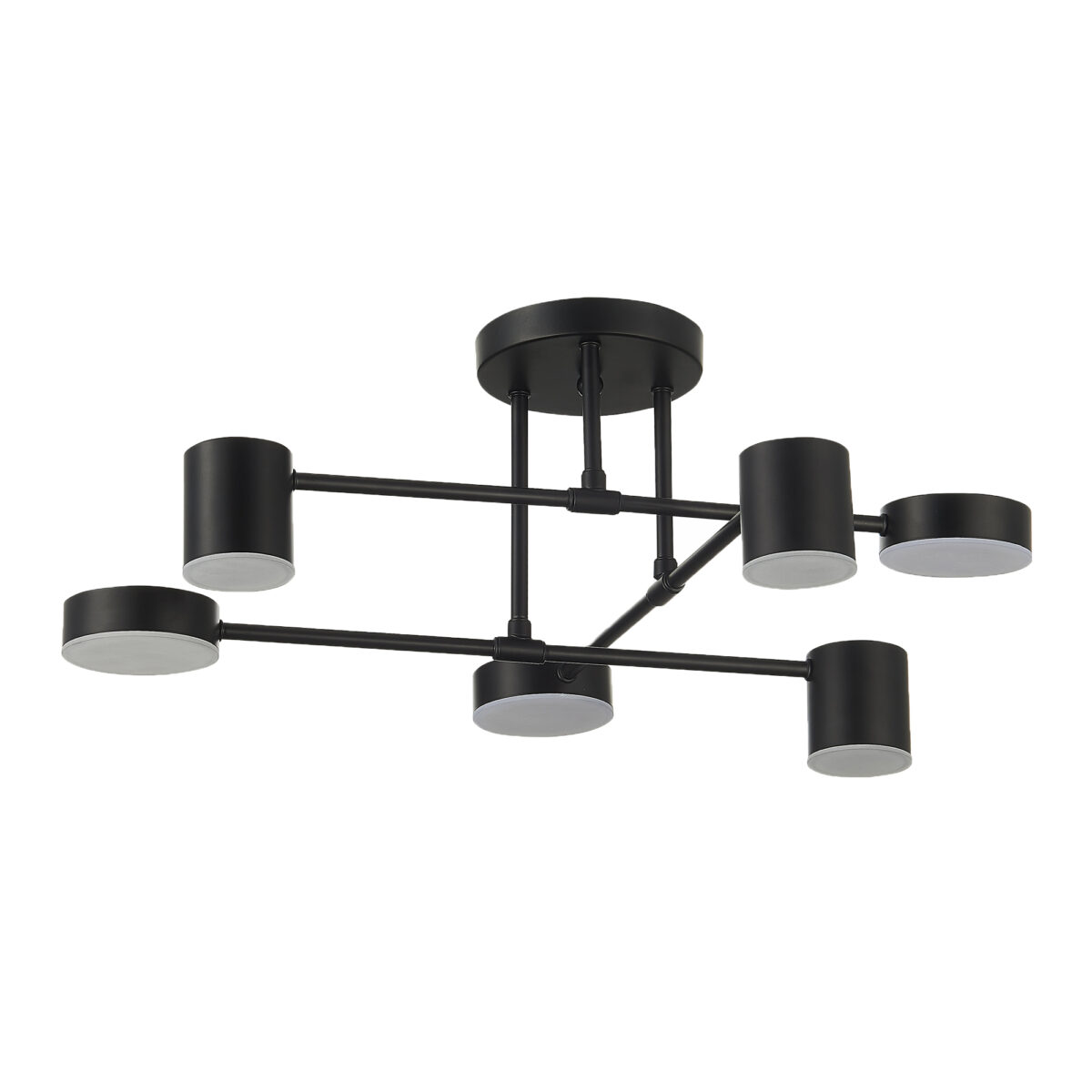 SLE201042-06 Светильник потолочный Черный/Черный LED 6*7W 4000K НОБЕЛЬ — изображение 8
