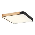 SLE201242-01 Светильник потолочный Черный, Светлое дерево/Белый LED 1*42W 3000K/4000K/6000K ФЕСТА — изображение 2