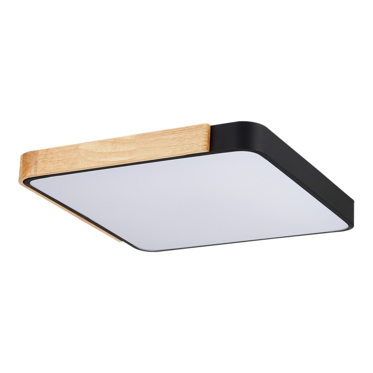 SLE201242-01 Светильник потолочный Черный, Светлое дерево/Белый LED 1*42W 3000K/4000K/6000K ФЕСТА — изображение 4