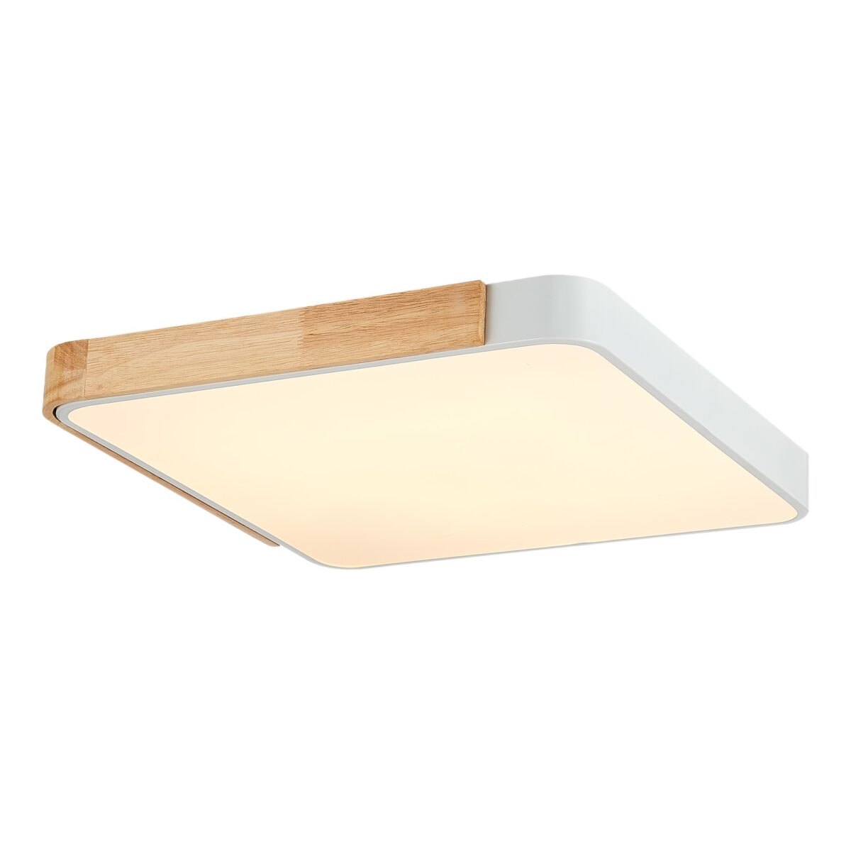 SLE201252-01 Светильник потолочный Белый, Светлое дерево/Белый LED 1*42W 3000K/4000K/6000K ФЕСТА — изображение 2