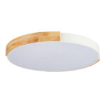 SLE201352-01 Светильник потолочный Белый, Светлое дерево/Белый LED 1*40W 3000K/4000K/6000K ДЕЛИА — изображение 4