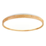 SLE201382-01 Светильник потолочный Светлое дерево/Белый LED 1*40W 3000K/4000K/6000K ДЕЛИА