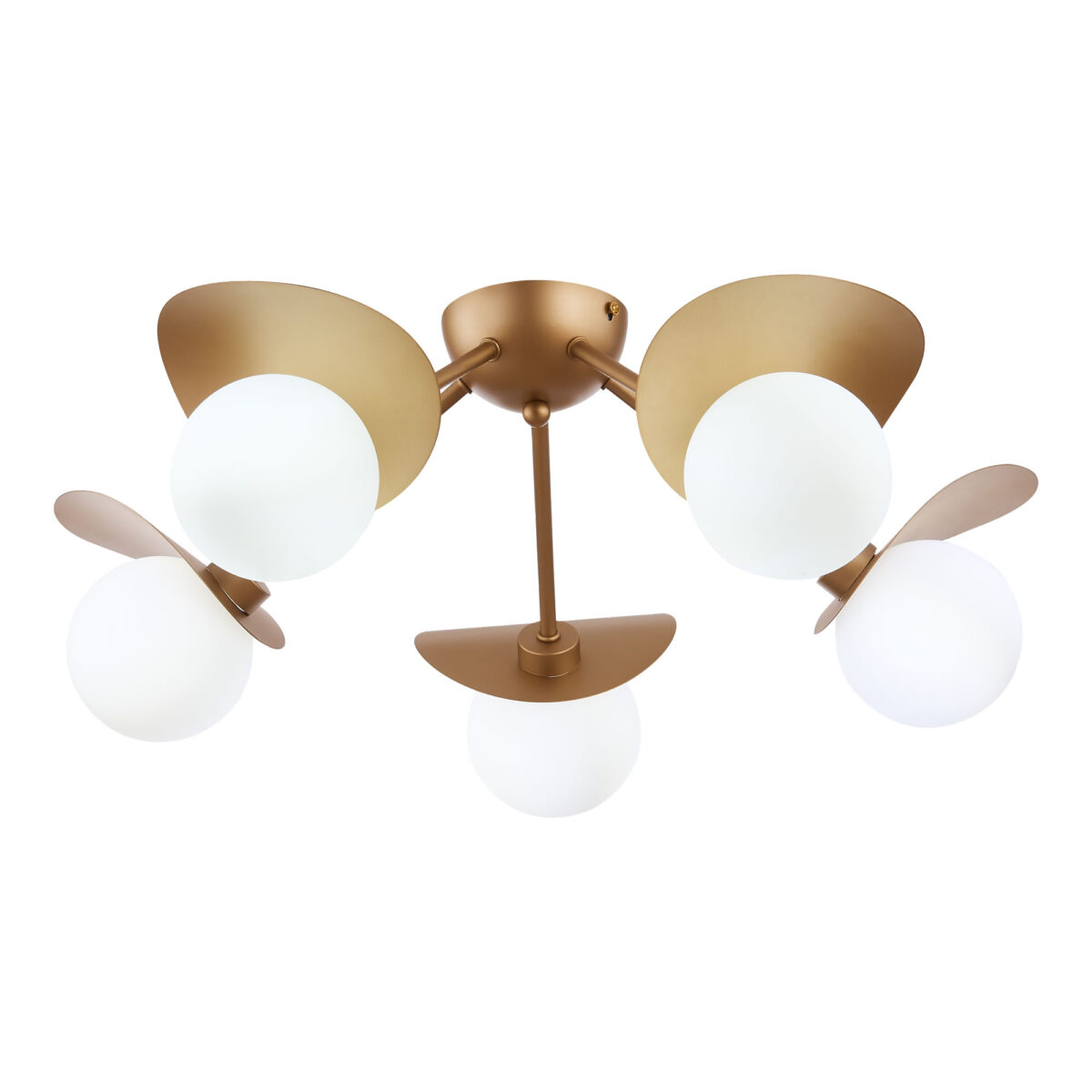 SLE220502-05 Светильник потолочный Золотистый/Белый G9 5*5W БОЛЬЦАНО — изображение 1