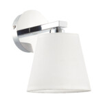 SLE300401-01 Светильник настенный Хром/Белый E14 1*40W PRATO — изображение 2