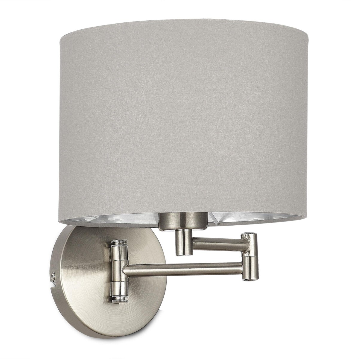 SLE300511-01 Светильник настенный Никель/Серый, Серебристый E27 1*40W BRESCIA — изображение 1