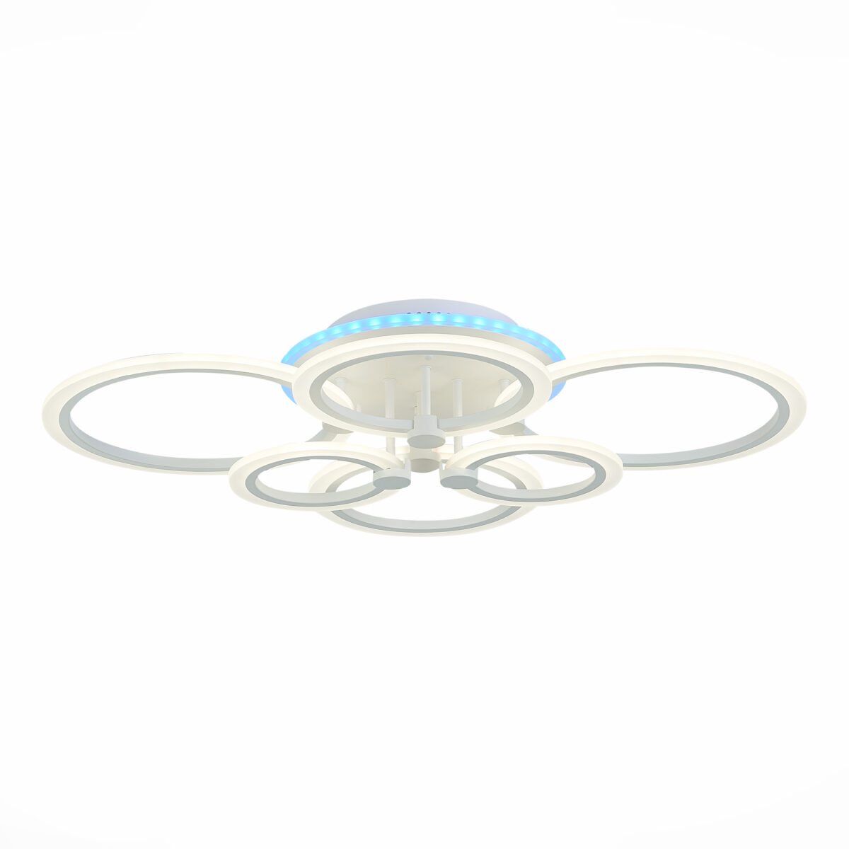 SLE500552-06RGB Светильник потолочный Белый/Белый LED 1*132W RGB 8W 3000-6000K ЦЕРИНА — изображение 1