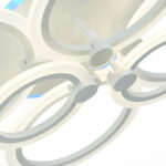 SLE500552-06RGB Светильник потолочный Белый/Белый LED 1*132W RGB 8W 3000-6000K ЦЕРИНА — изображение 6