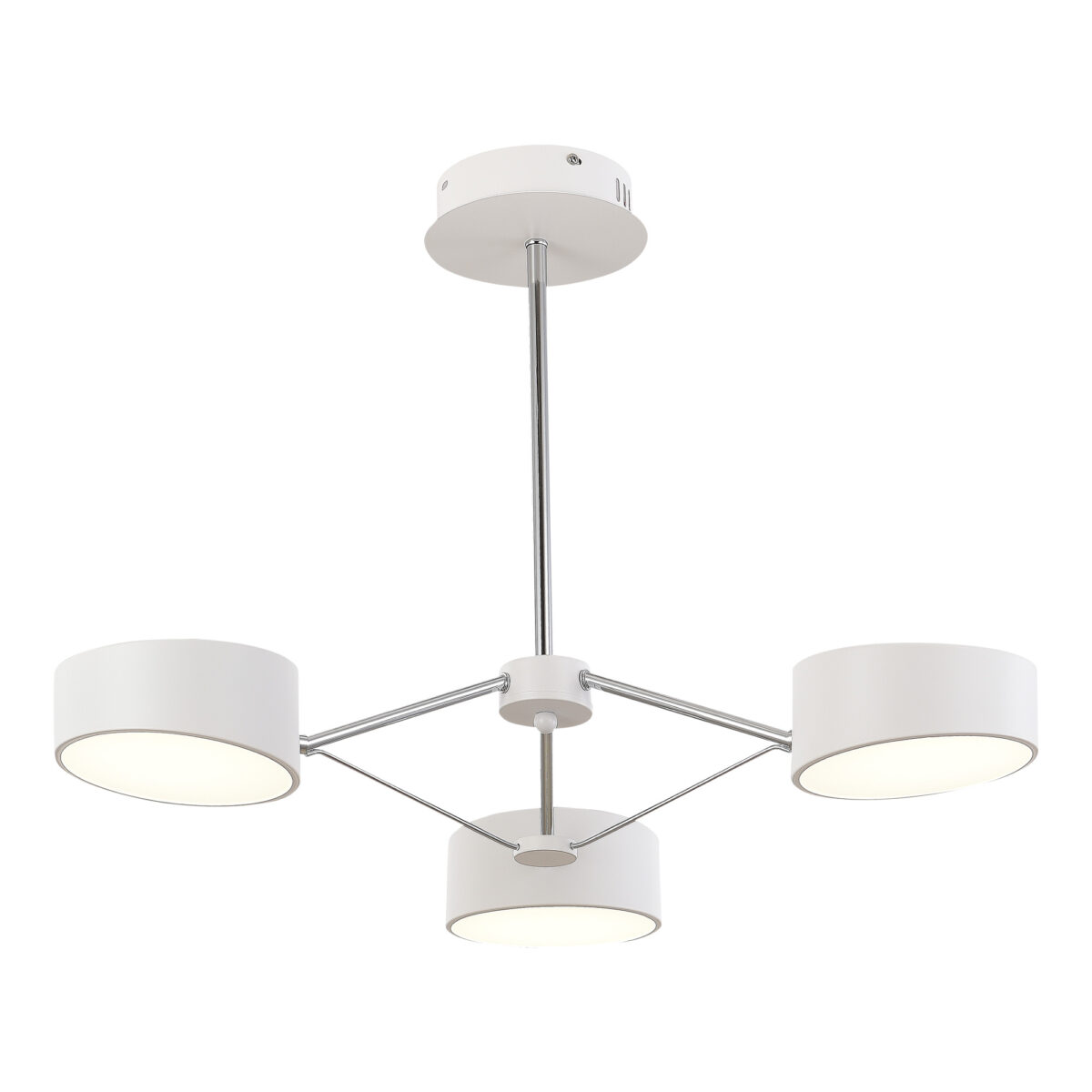 SLE6005-502-03 Светильник потолочный Белый, Хром/Белый LED 3*10W ВАЛЛЕ — изображение 2