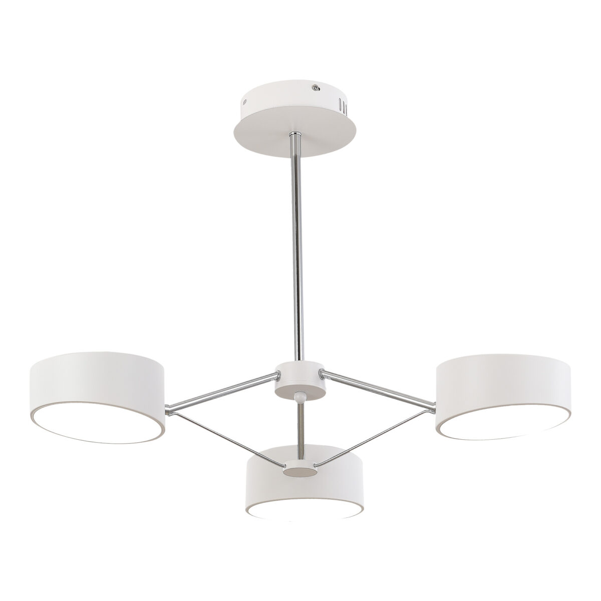 SLE6005-502-03 Светильник потолочный Белый, Хром/Белый LED 3*10W ВАЛЛЕ — изображение 3