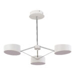 SLE6005-502-03 Светильник потолочный Белый, Хром/Белый LED 3*10W ВАЛЛЕ — изображение 4