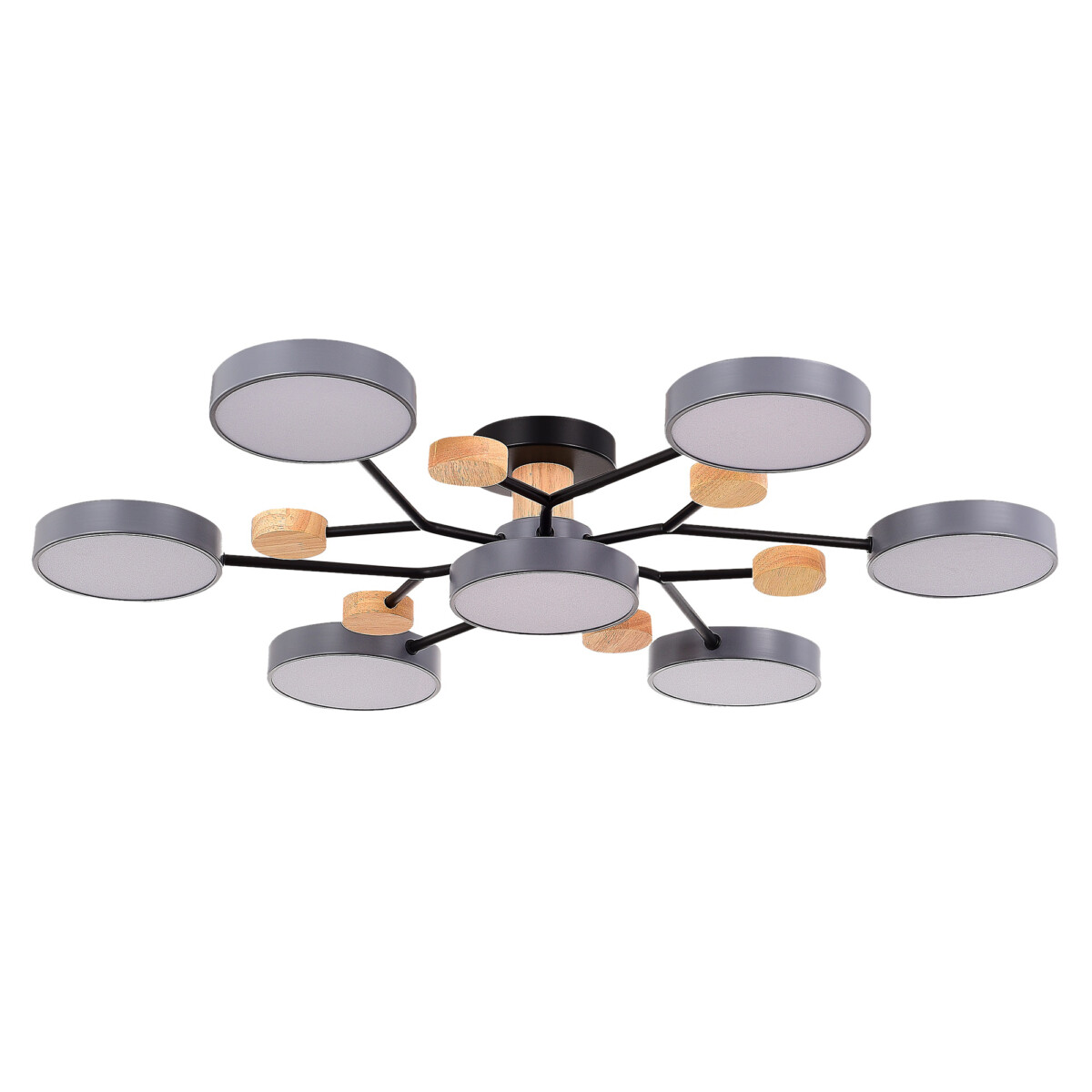 SLE6006-702-07 Светильник потолочный Серый/Серый LED 7*12W 3000K/4500K/6000K FAEMA — изображение 2