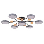 SLE6006-702-07 Светильник потолочный Серый/Серый LED 7*12W 3000K/4500K/6000K FAEMA — изображение 2