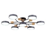 SLE6006-702-07 Светильник потолочный Серый/Серый LED 7*12W 3000K/4500K/6000K FAEMA — изображение 4