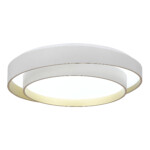 в наличии SLE6009-502-01 Светильник потолочный Белый/Белый LED 1*50W 3000K/4000K/6000K CROSBY - купить в интернет-магазине Светильники Торг