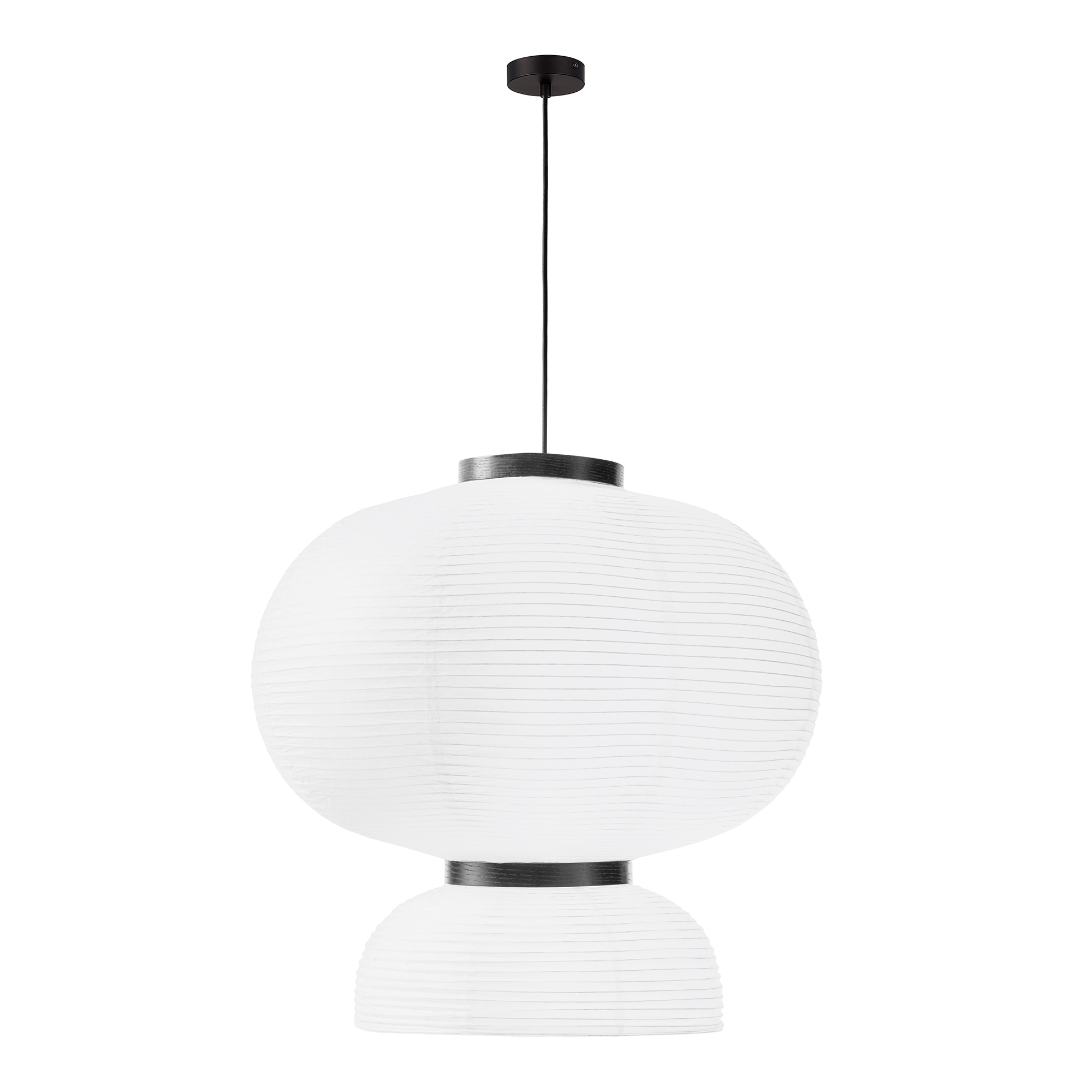 в наличии SLE6021-513-02 Светильник подвесной черный/белый D450*H480mm E27 2*60W LYKKE - купить в интернет-магазине Светильники Торг