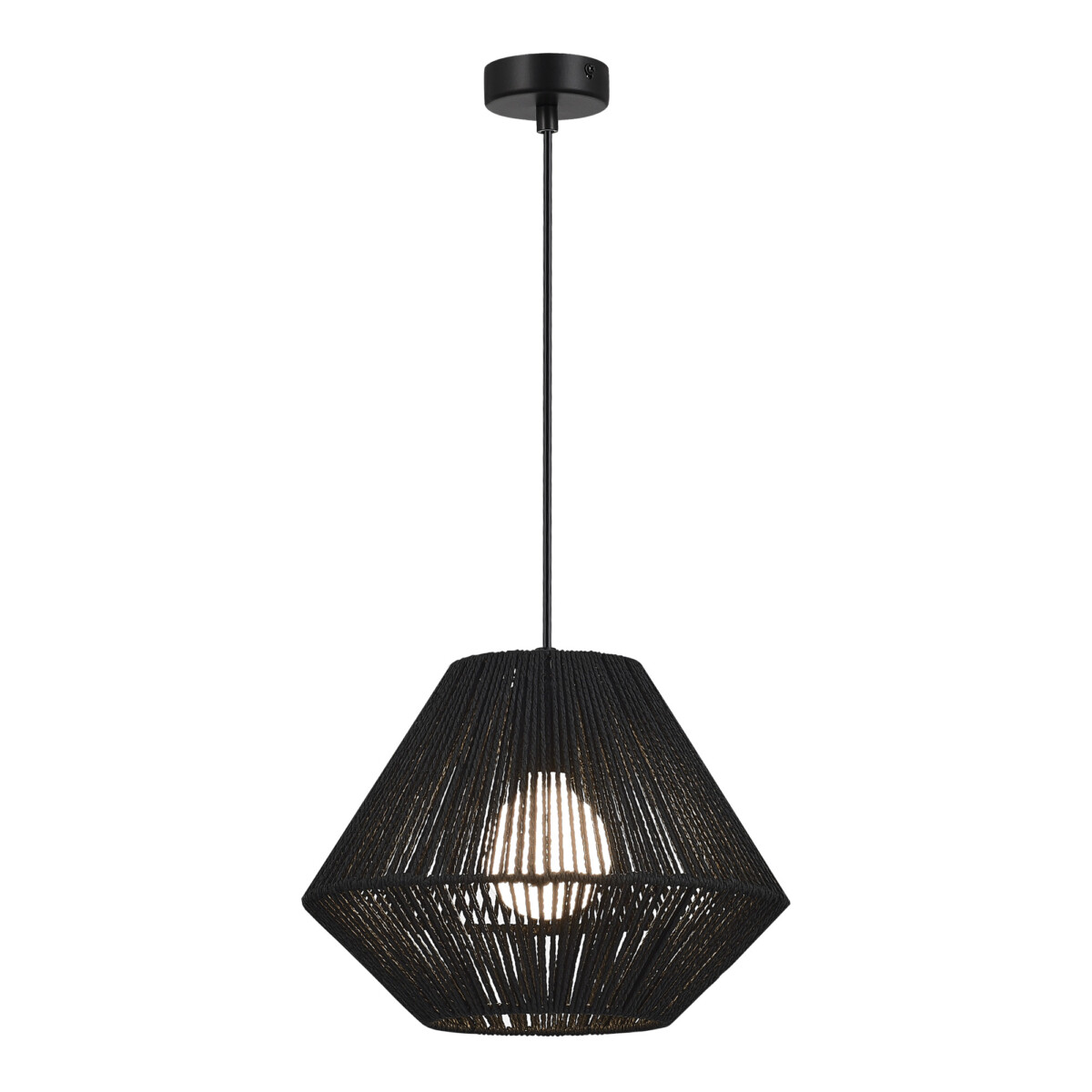 SLE6025-403-01 Светильник подвесной черный/черный E27 1*40W ETTAN — изображение 2