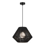 SLE6025-403-01 Светильник подвесной черный/черный E27 1*40W ETTAN — изображение 2
