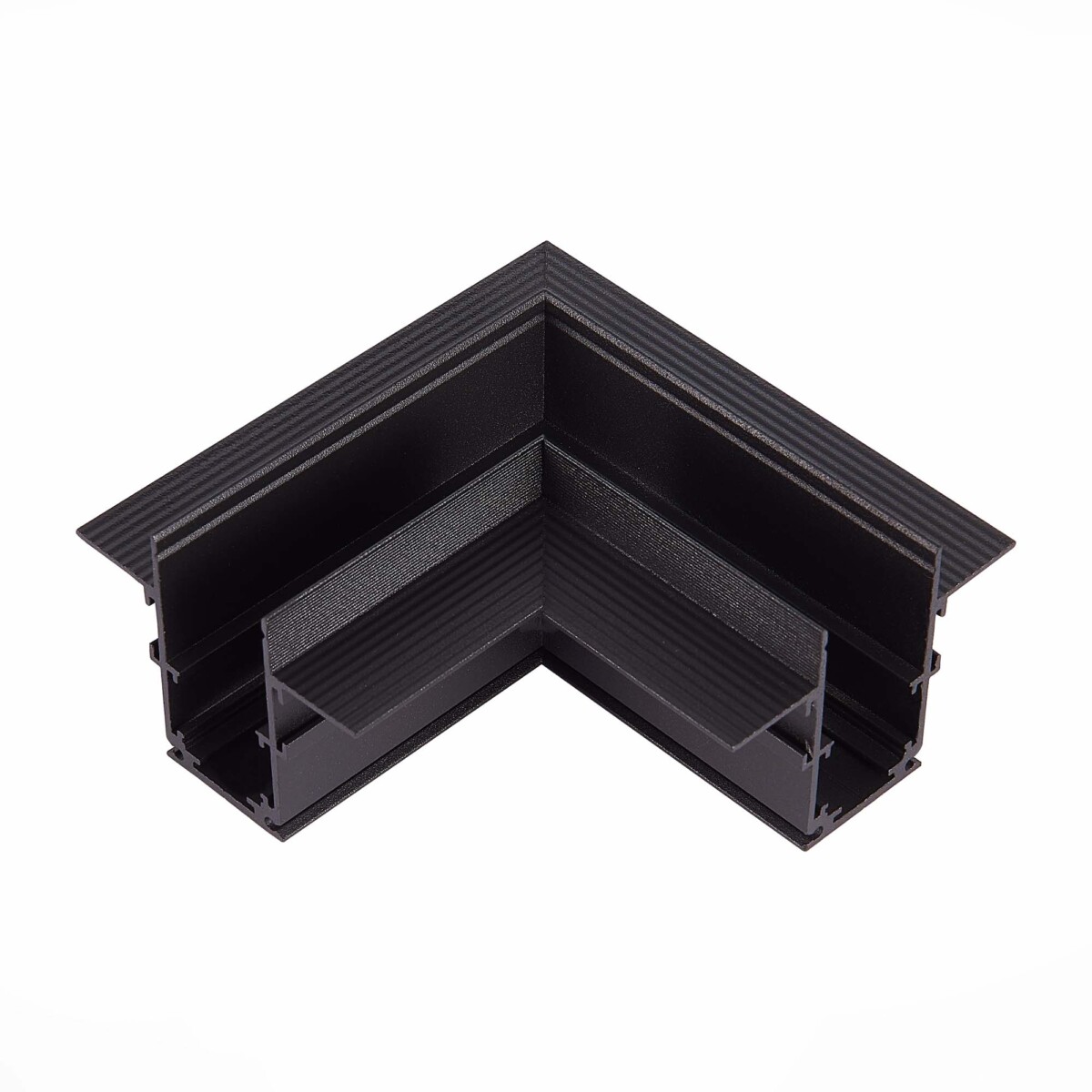 ST007.429.00 Угол-соединитель для встраиваемого магнитного шинопровода под ГКЛ 9м ST-Luce Черный SKYLINE 48 — изображение 3