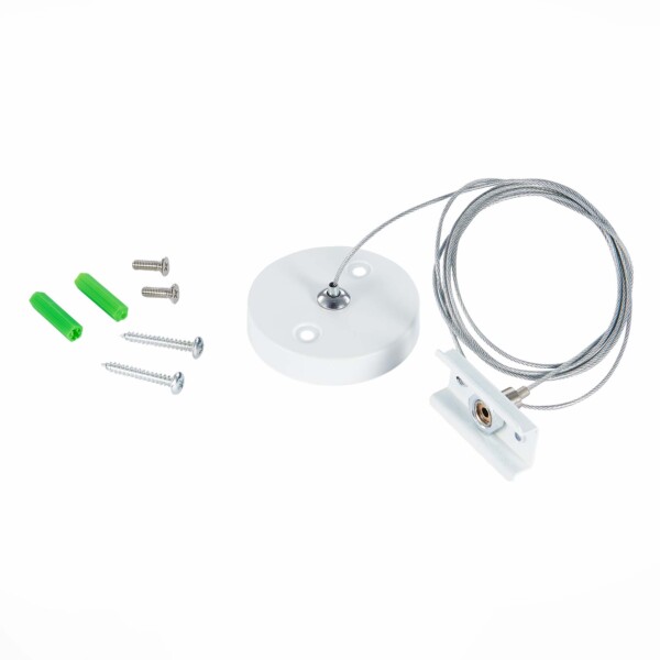 ST015.522.17.1 Тросовый подвес для шинопровода SKYLINE 220 ST-Luce Белый SKYLINE 220