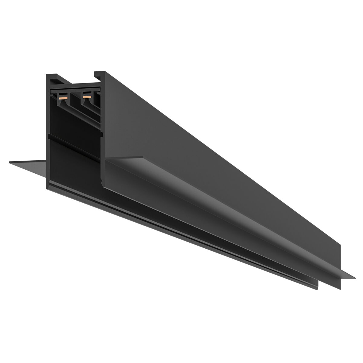 ST021.439.00 Шинопровод SKYLINE 220 встраиваемый ST-Luce Черный Длина 3 000мм SKYLINE 220 — изображение 1