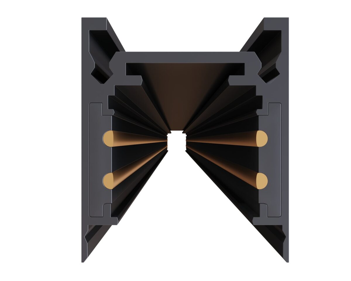 ST1003.439.00 Шинопровод магнитный накладной ST-Luce Черный Длина 3 000мм SKYLINE 48+ — изображение 3