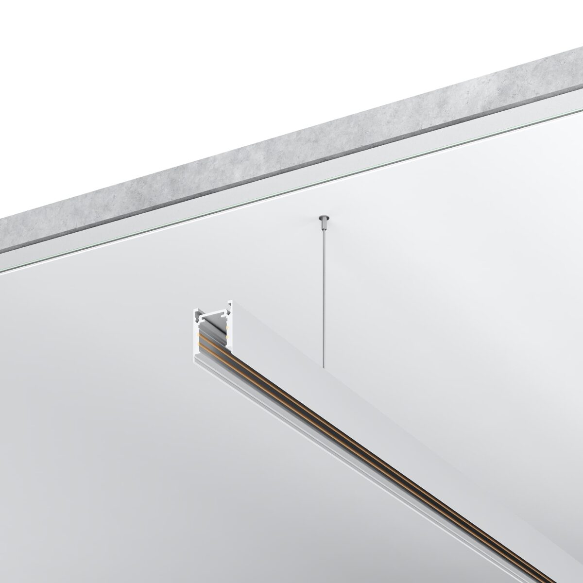 ST1003.539.00 Шинопровод магнитный накладной ST-Luce Белый Длина 3 000мм SKYLINE 48+ — изображение 2