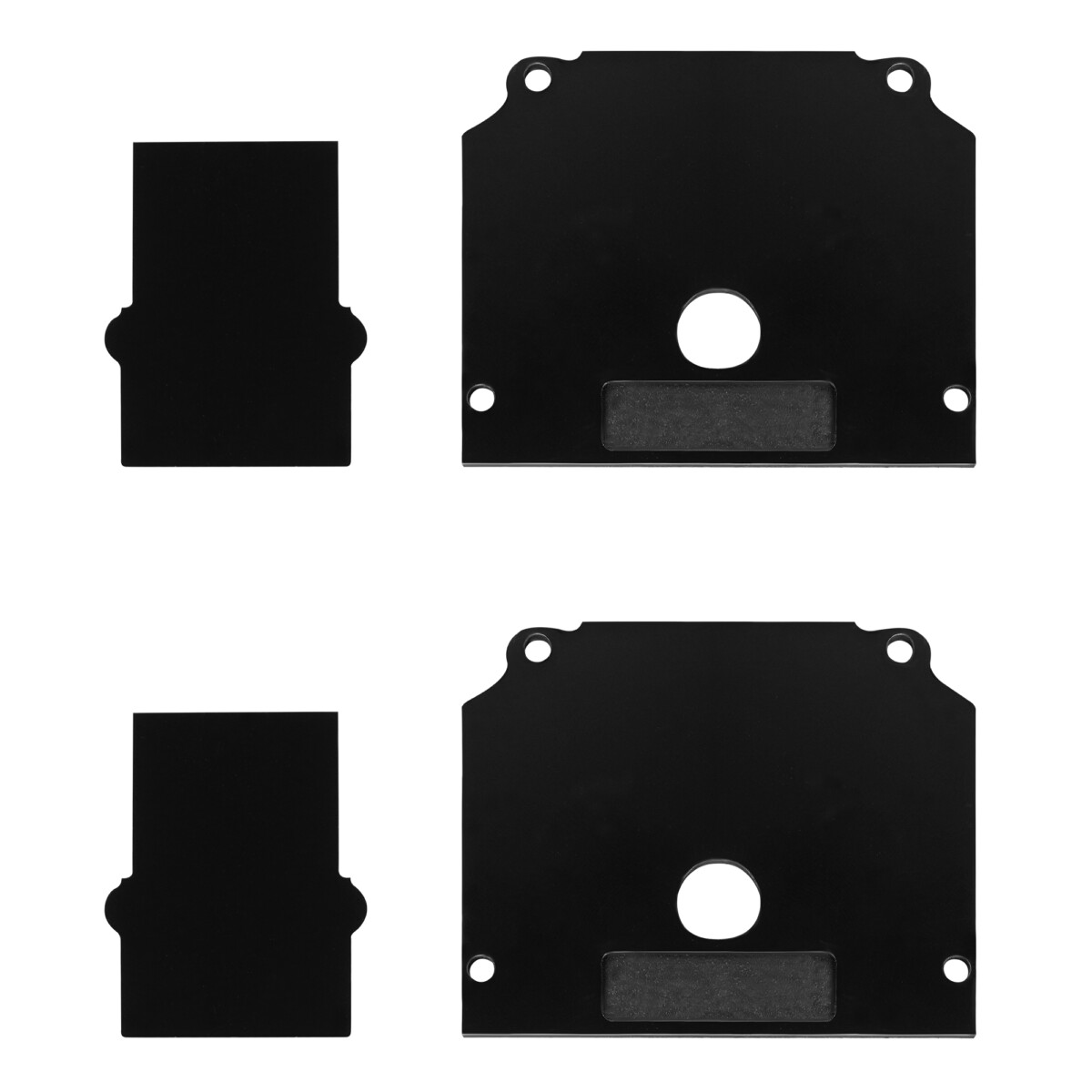 ST1047.489.02 Торцевая заглушка (внешняя 2шт) ST-Luce Черный SKYLINE 48+ — изображение 1