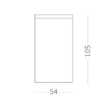 ST111.507.01 Светильник потолочный Белый GU10 1*50W  D54xH105 220V Без ламп Накладные светильники — изображение 3