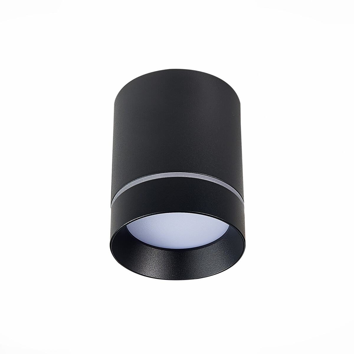 в наличии ST115.432.07 Светильник потолочный Черный LED 1*7W 3000K 490Lm Ra>90 120° IP20 D79xH100 170-240V Накладные светильники - купить в интернет-магазине Светильники Торг