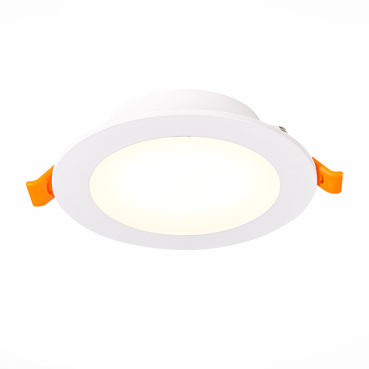 ST212.508.10 Св-к встр. Белый LED 1*10W 3000K/4000K/6000K 850Lm Ra80 110° IP20 D120xH30 220-240V Встраиваемые светильники — изображение 1