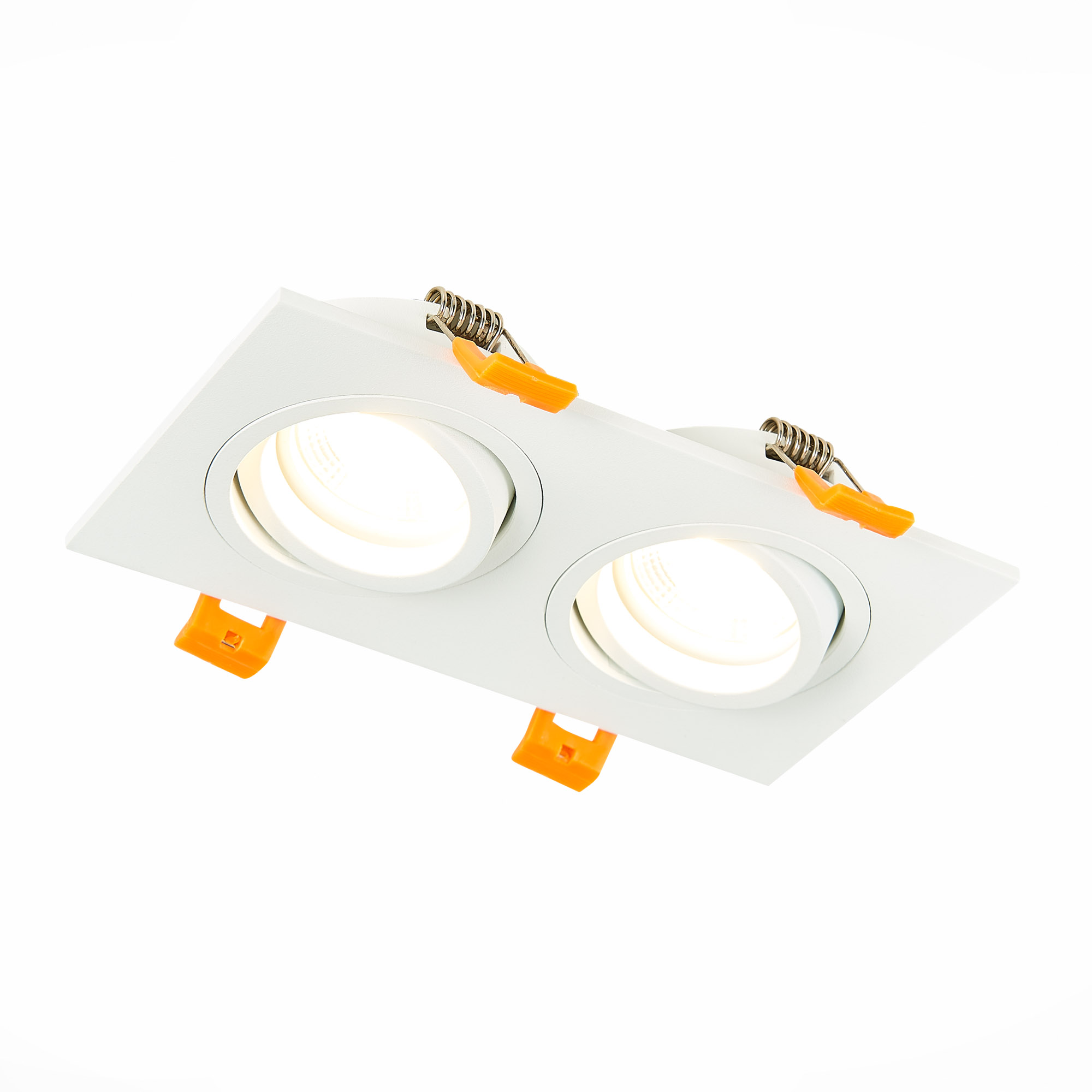 в наличии ST251.508.02 Св-к встр. Белый GU10 2*50W IP20 L170xW92xH27 220V Без ламп Встраиваемые светильники - купить в интернет-магазине Светильники Торг