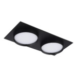 ST258.408.02 Св-к встр. Черный GX53 2*50W IP20 L220xW109xH43 220V Без ламп Встраиваемые светильники — изображение 3