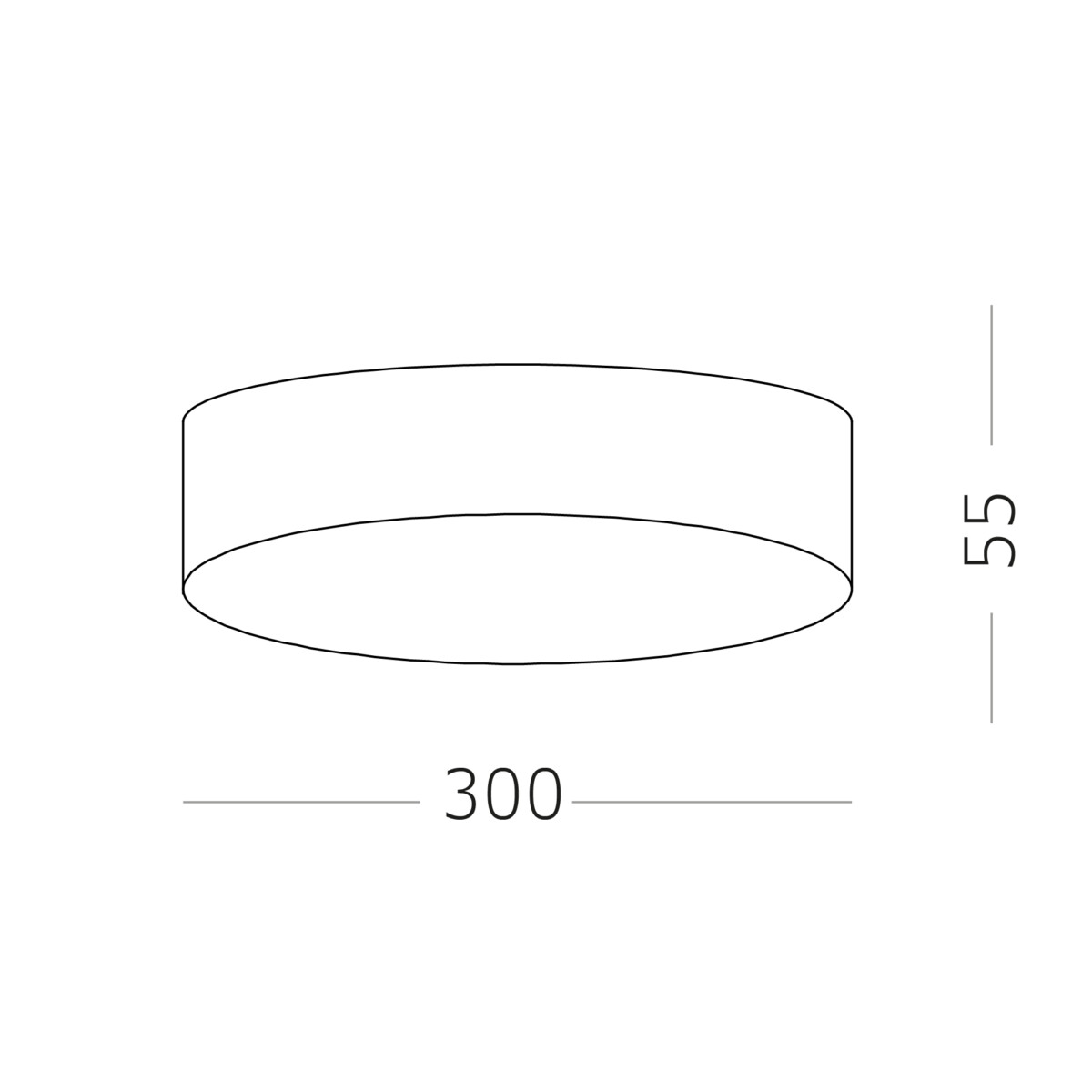 ST606.532.36 Светильник потолочный Белый LED 1*36W 3000K 3 240Lm Ra>90 120° IP20 D300xH55 180-240V Накладные светильники — изображение 2