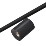 ST671.446.09 Магнитный трековый светильник Черный LED 1*9W 4000K 500Lm Ra>90 36° IP20 D45xH63 24V SUPER5