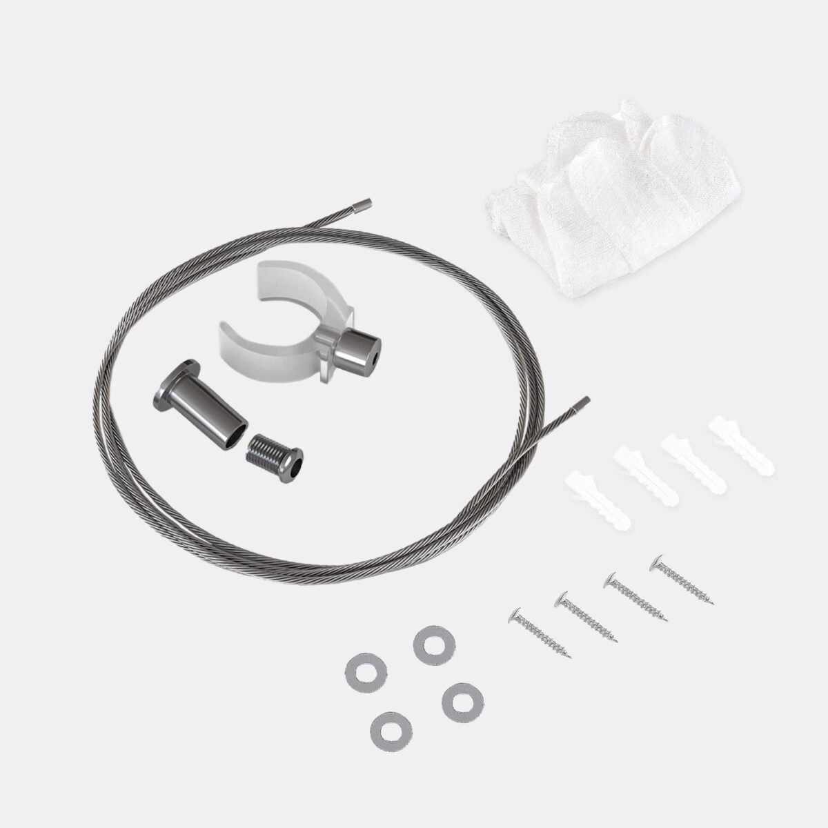 ST684.009.00 Тросовый подвес для светодиодного светильника ST684 ST-Luce Серый SKYLINE 48 — изображение 2