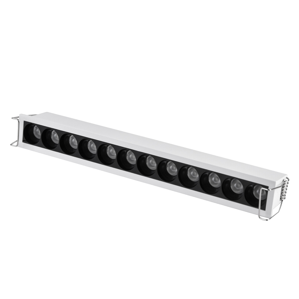 ST762.532.12 Св-к встр. белый LED 1*12W 3000K 1 200Lm Ra 24° IP20 L240xW30xH36 170-240VV Встраиваемые светильники — изображение 2