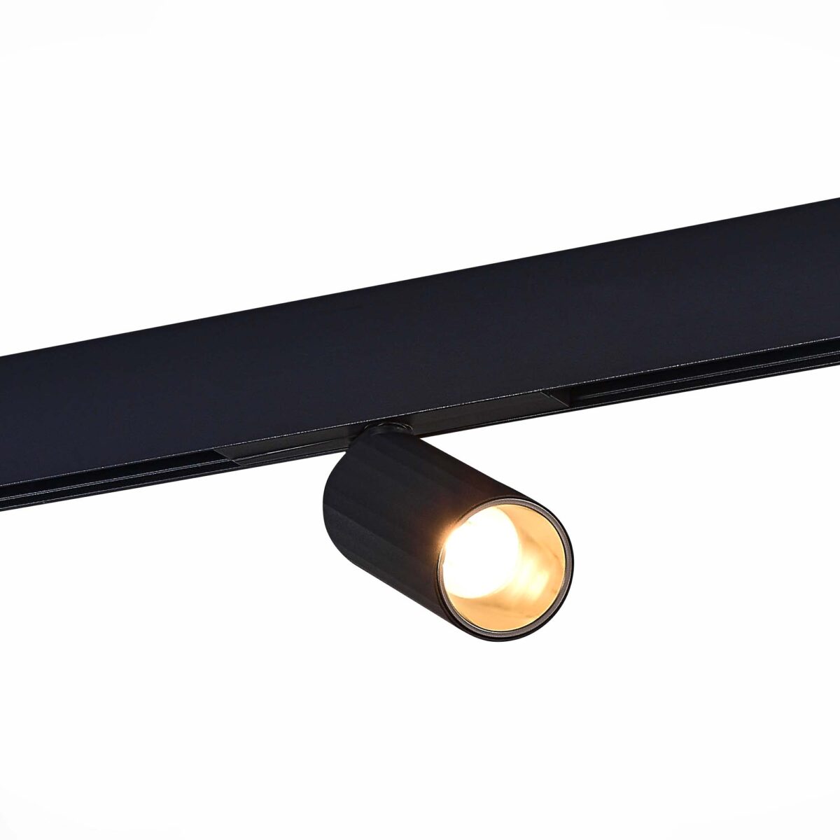 ST807.436.12 Магнитный трековый светильник Черный LED 1*12W 3000K 550Lm Ra>90 IP20 D50xH173 48VV SKYLINE 48 — изображение 1