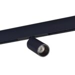 ST807.436.12 Магнитный трековый светильник Черный LED 1*12W 3000K 550Lm Ra>90 IP20 D50xH173 48VV SKYLINE 48 — изображение 2