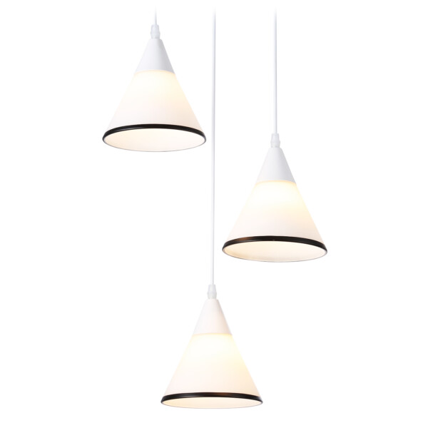 в наличии TR3167/3 WH/BK белый/черный E27/3 max 60W D360*1000 - купить в интернет-магазине Светильники Торг