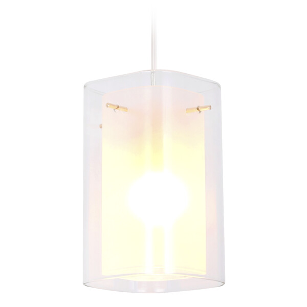 TR3680 GD/CL/FR золото/прозрачный/белый матовый E14 max 40W D110*950