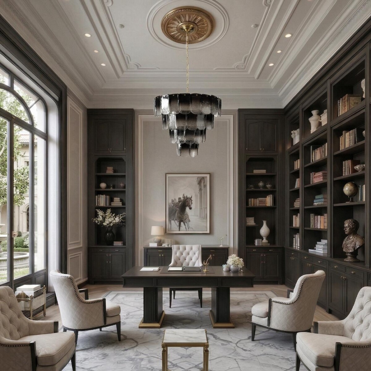 10482/600 Smoke Подвесная люстра LOFT IT Gradient — изображение 7