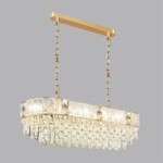 5070/14 HALL (В 2-х КОРОБКАХ) ODL24 601 золото/прозрачный/матовый/металл/хрусталь/стекло Люстра E14 14*40W FIESTA — изображение 3