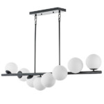 в наличии 815187 Люстра CROCO 8х40W E14 ЧЕРНЫЙ МАТОВЫЙ - купить в интернет-магазине Светильники Торг