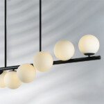 в наличии 815187 Люстра CROCO 8х40W E14 ЧЕРНЫЙ МАТОВЫЙ - купить в интернет-магазине Светильники Торг