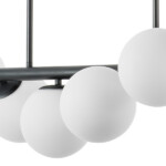 в наличии 815187 Люстра CROCO 8х40W E14 ЧЕРНЫЙ МАТОВЫЙ - купить в интернет-магазине Светильники Торг