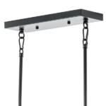 в наличии 815187 Люстра CROCO 8х40W E14 ЧЕРНЫЙ МАТОВЫЙ - купить в интернет-магазине Светильники Торг