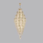 5049/54 HALL (В 3-х КОРОБКАХ) ODL24 611 золото/прозрачный/металл/хрусталь/стекло Люстра E14 54*25W TEARS — изображение 3