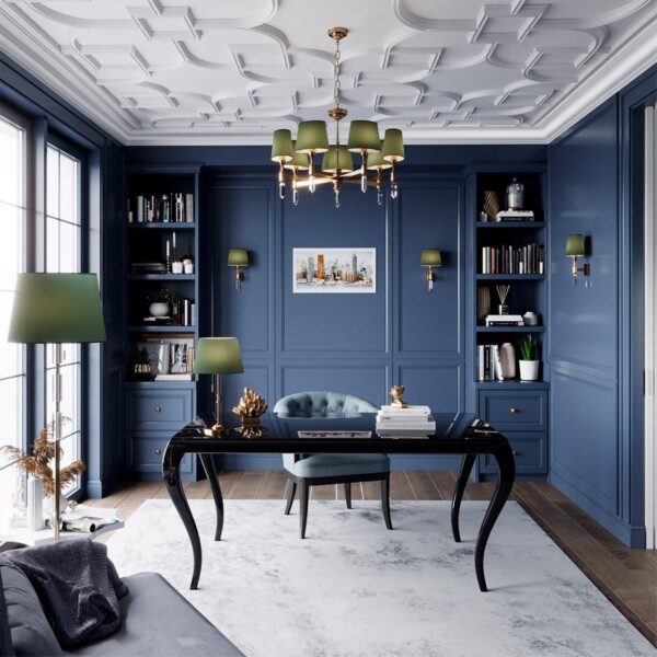 4887/1W MODERN ODL_EX22 159 бронзовый/зеленый/абажур ткань Бра с выкл. E14 1*40W LONDON