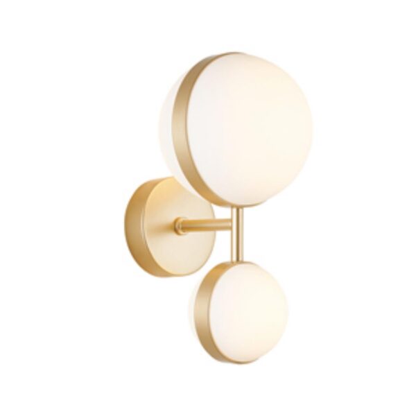 4448-2W, настенный светильник, D250xW205xH410, LEDx15W, 1590LM, 4000K, included