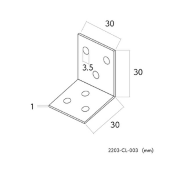 2203-CL-003, коннектор, L30xW30xH30